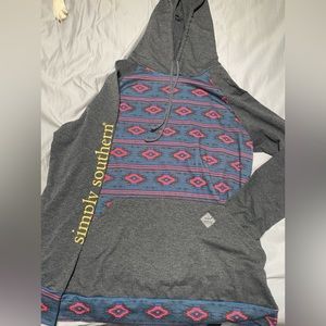 SS hooded pullover